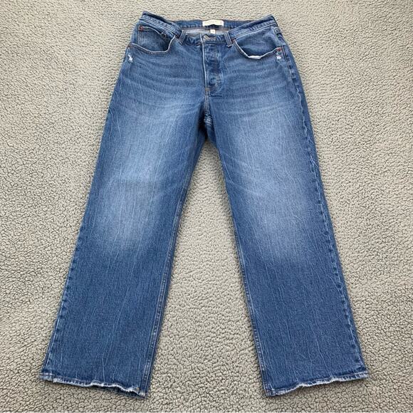 Abercrombie & Fitch Denim - Abercrombie & Fitch Women's The '90's Baggy Low Rise Jeans - Size: 29/8s